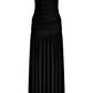 Purley Jersey Long Dress In Black