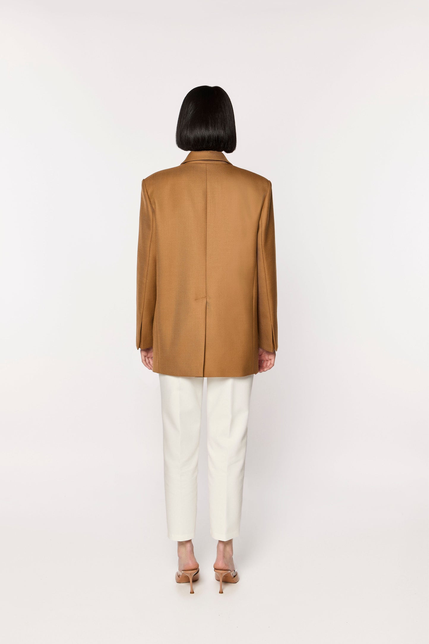 Riganti Camel Wool Blazer