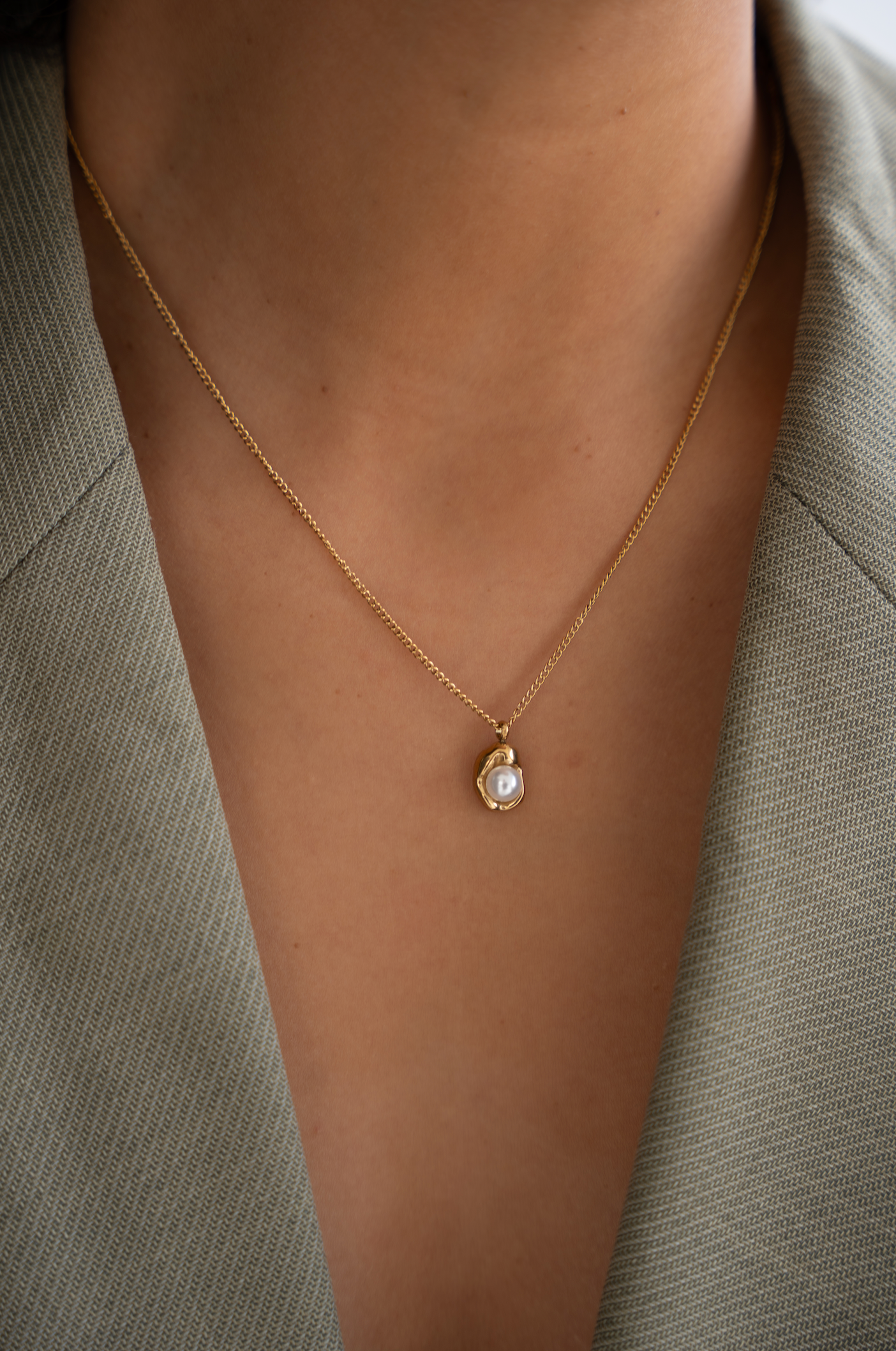 Miu Pearl Necklace