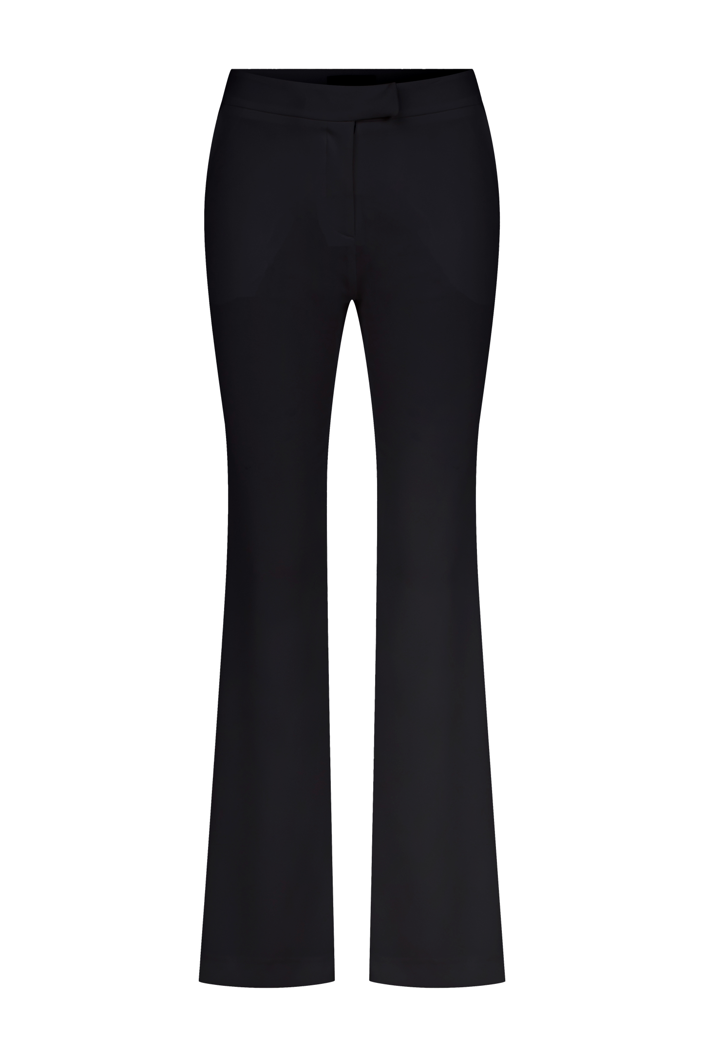 ARCED STRAIGHT CUT TROUSERS