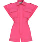 Aleiada Playsuit in Virtual Pink Jumpsuits & Rompers Nazli Ceren 