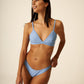 Aura Bikini Briefs Aqua Blue - (Limited Edition) Bikini Bottoms 710 Studio 