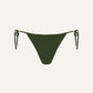 Bea Bikini Briefs with Knots - Green