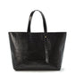 Black Crocodile print Tote Bag Tote Bag Leandra 