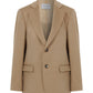 Boxy Wool Blazer in Camel Nazli Ceren 