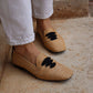 Casablanca Raffia Moccasin Sandals Momoc Shoes 