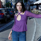 Dahlia knot top Tops Carmen Says 