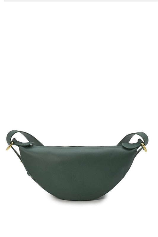 Dark Green Multi-position crossbody bag Crossbody Bags Leandra 