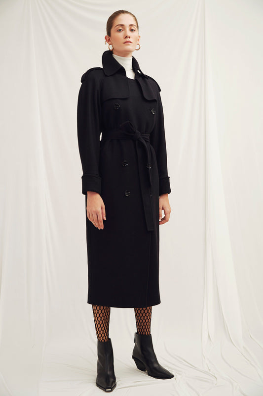 Dimitra Wool Coat Nazli Ceren 