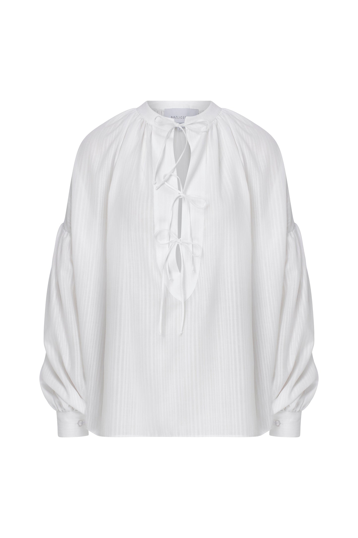 Eve Shirt in White Shirts & Tops Nazli Ceren 