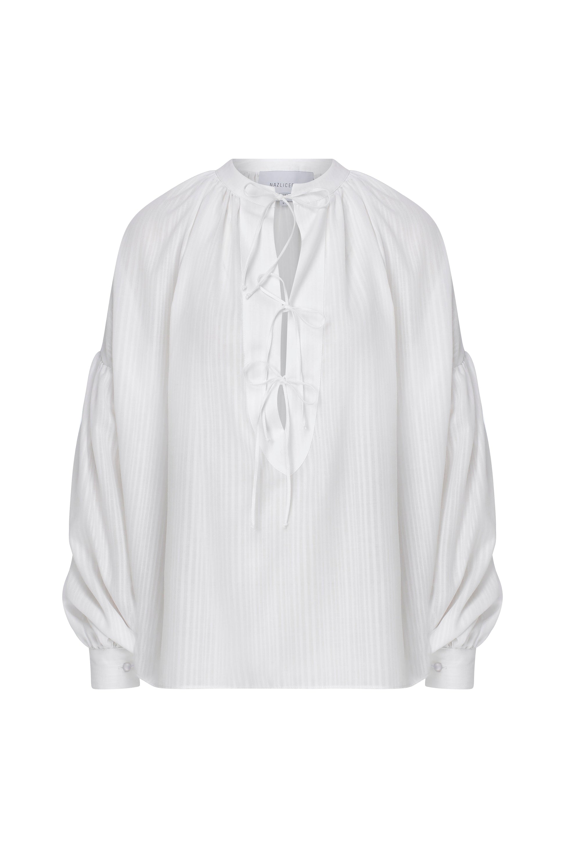 Eve Shirt in White Shirts & Tops Nazli Ceren 