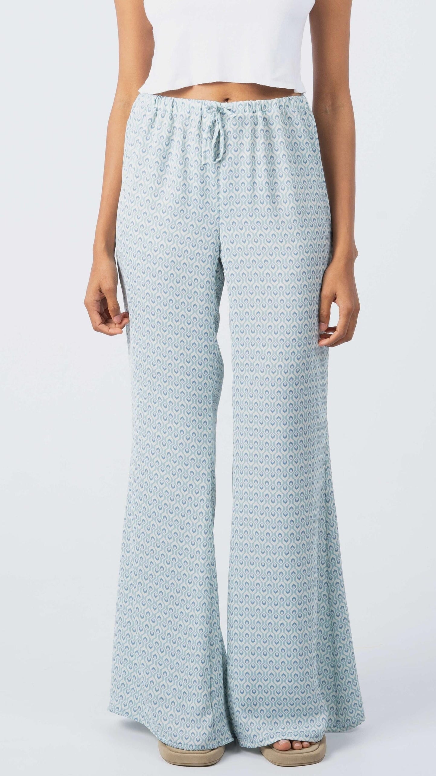 Geometric print pants Wide Leg Pants Carmen Says 