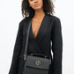 Havana Oversized Blazer Black Blazer 1 People 