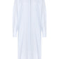 Ivory Cotton Shirt Dress Nazli Ceren 