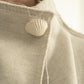 Vinnytska Vezha Oversize Raw Shell Ceremics Buttons Jacket