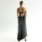 The Kalyna Black Viscose Dress