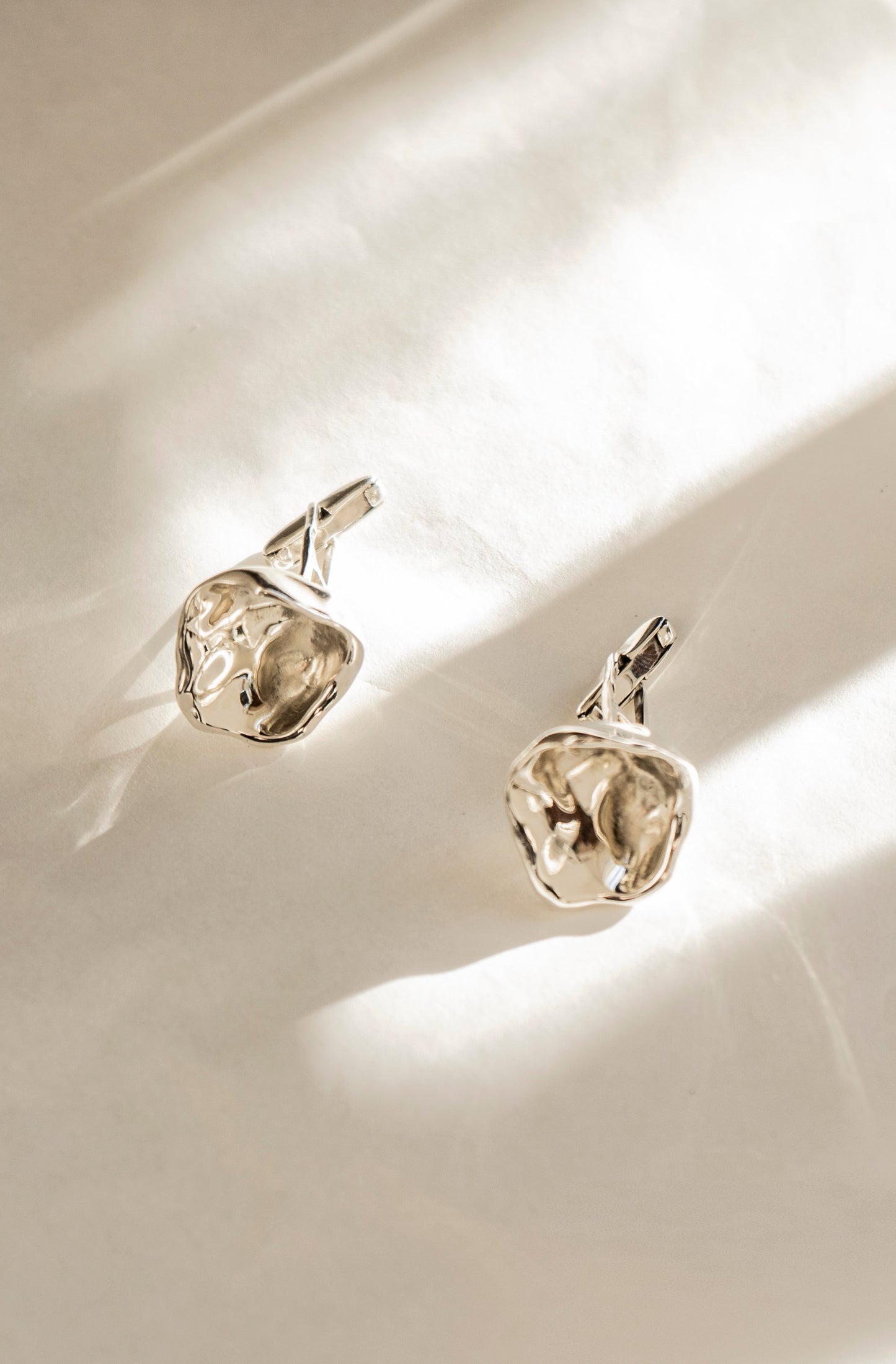 Luna Silver Cufflinks