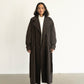 Vishenka Chocolate Cotton Trench Coat