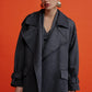 Laura Cashmere Coat in Grey Coats & Jackets Nazli Ceren 