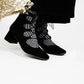 Le Marais Noir Heel Boots Ballerinas Momoc Shoes 