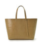 Leather Tote Beige bag Tote Bag Leandra 