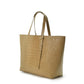 Leather Tote Beige bag Tote Bag Leandra 