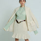 Light Weight Cotton Knit High Waist Skirt with Ruffled Hem Sand Skirt Relax Baby Be Cool 