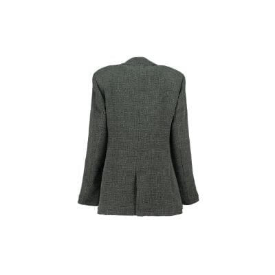 Light Weight Cotton Knit Oversized Blazer Dark Grey Blazer Women Relax Baby Be Cool 