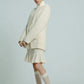 Light Weight Cotton Knit Oversized Blazer Sand Blazer Women Relax Baby Be Cool 