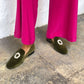 M. Antoinette Velvet Vegan Loafers Loafers Momoc Shoes 