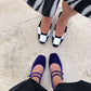 Montmartre Violet Heels Ballerinas Momoc Shoes 