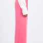 Pink satin pants Wide Leg Pants Carmen Says 