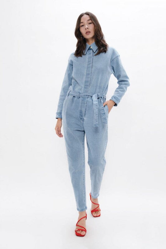 San Francisco Denim Boilersuit Sky Jumpsuit 1 People 