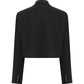 Siera Cropped Blazer In Black Coats & Jackets Nazli Ceren 