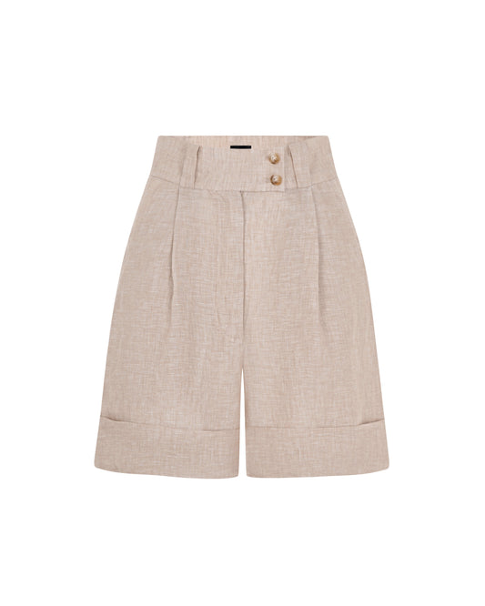 Linen shorts