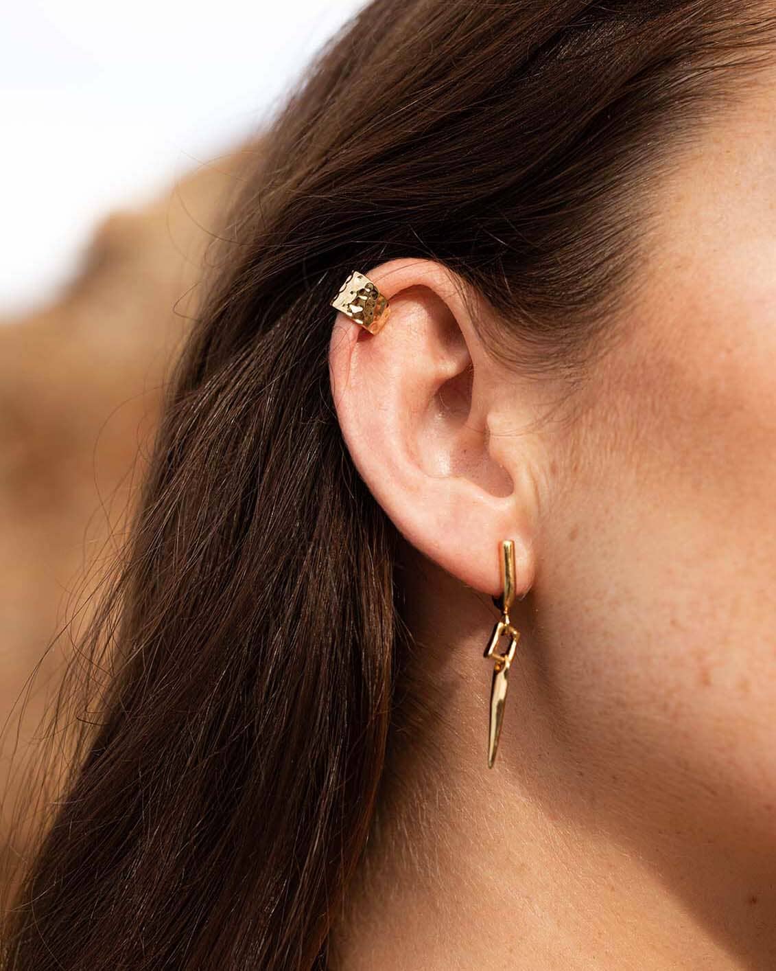 Suki Earring Gold Plated Earrings Majime 