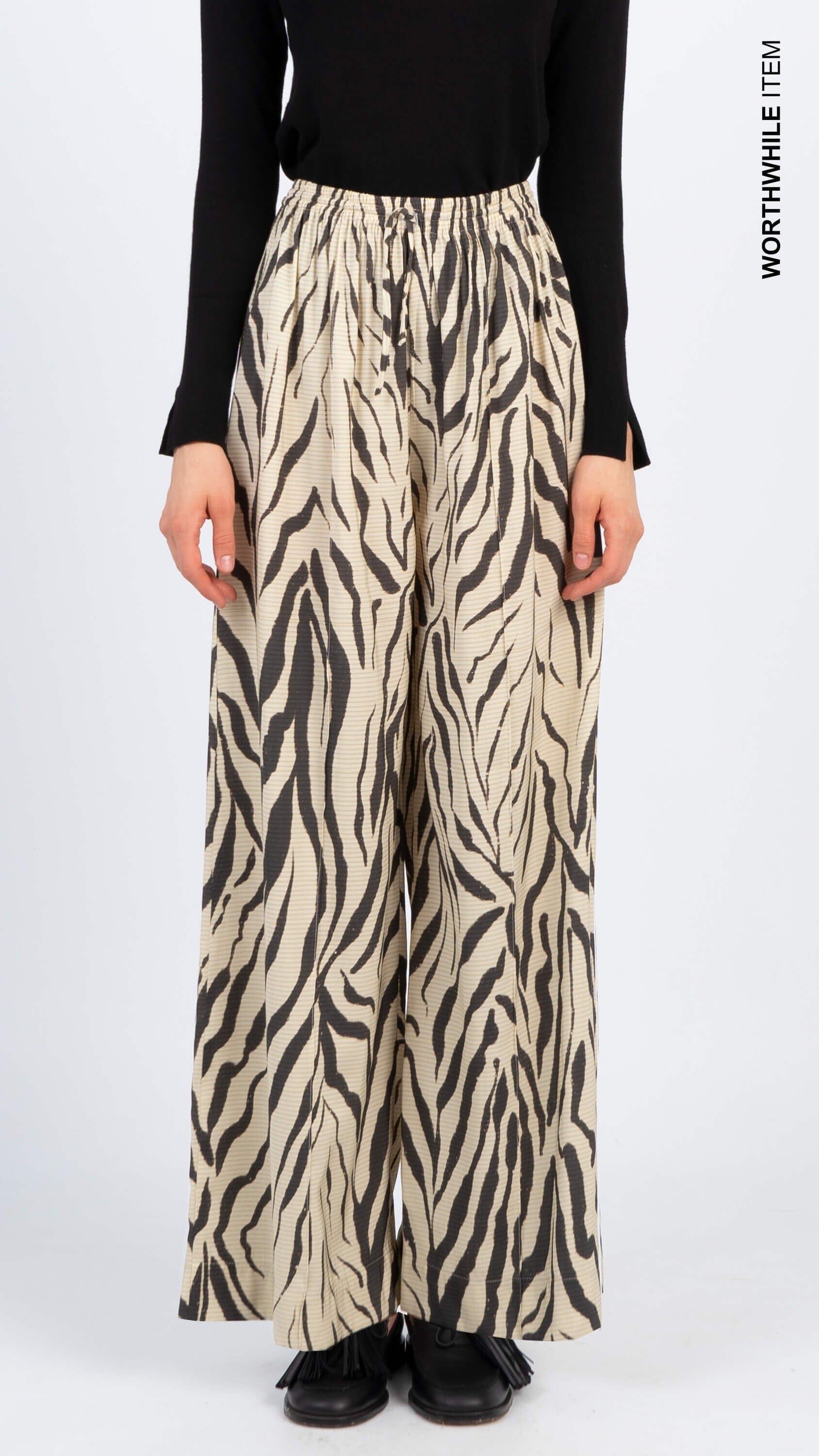 Zebra printed pants Wide Leg Pants Carmen Says 