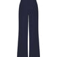 Tina Linen Trousers in Dark Navy