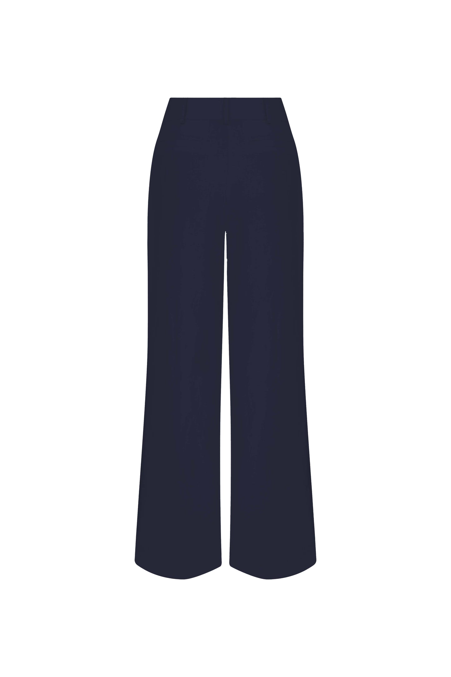 Tina Linen Trousers in Dark Navy