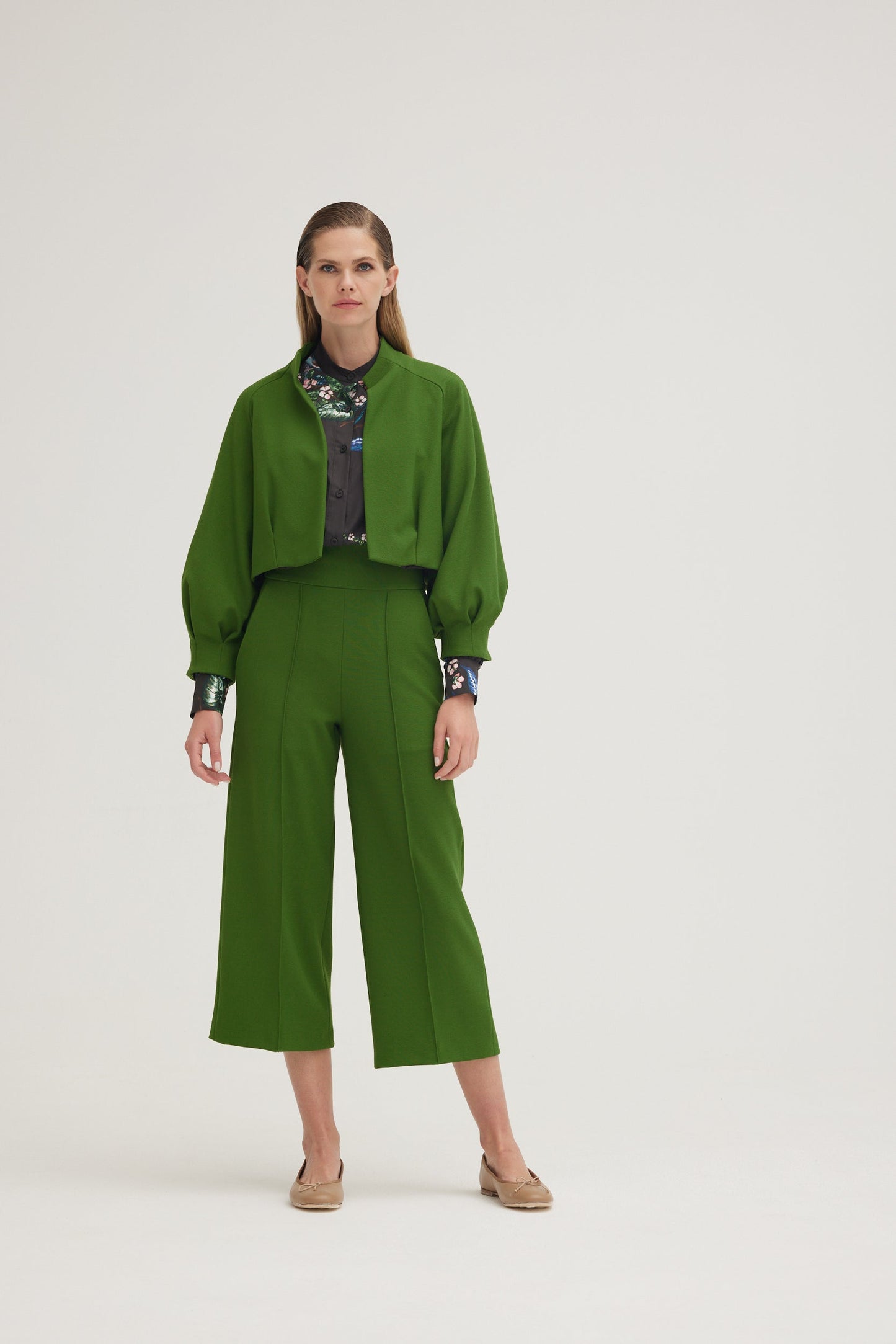 Coat Mia in Green - LIMITE EDITION