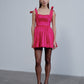 Sibby Mini Dress in Pink