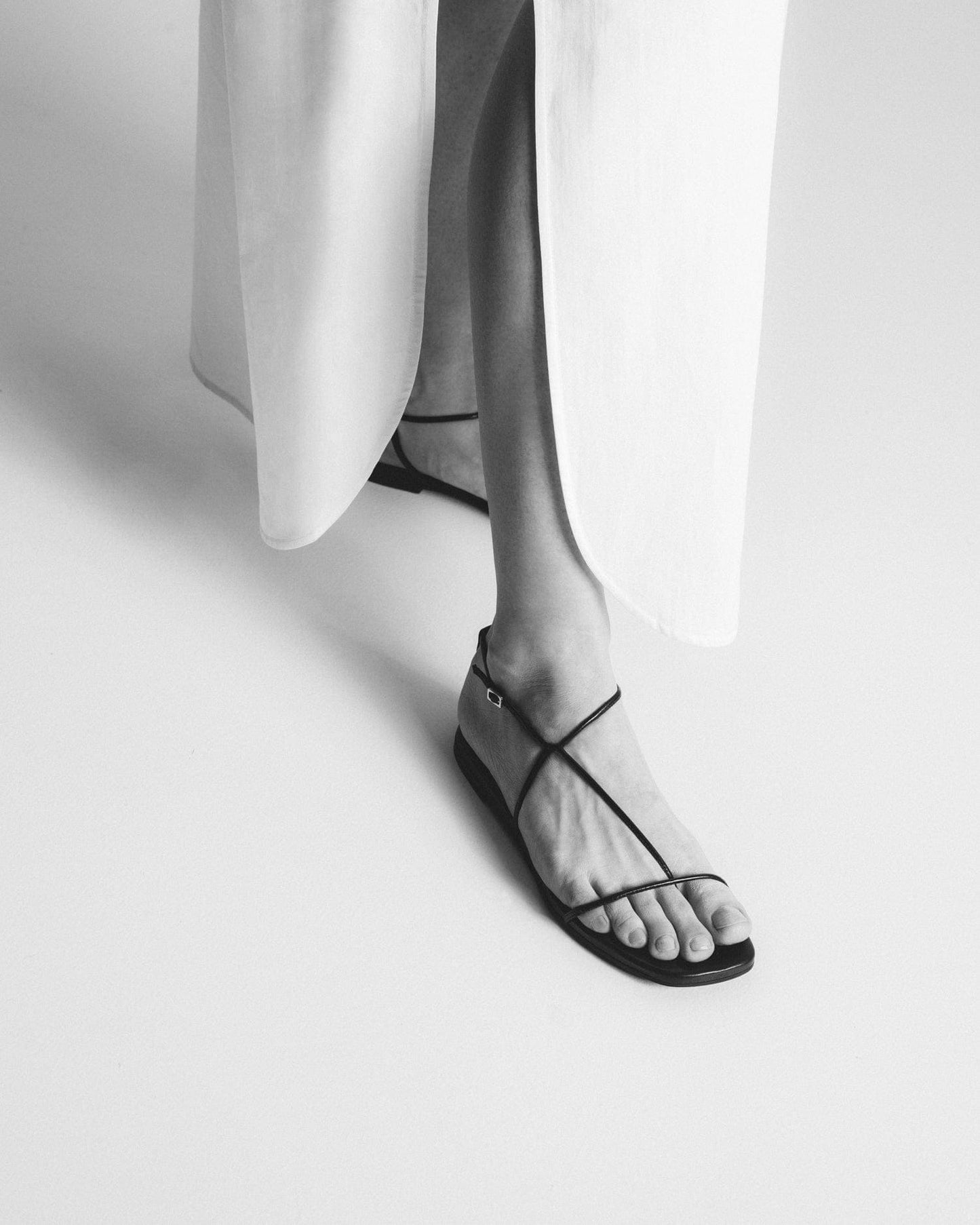 The Evening Sandal - Black