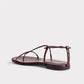 The Evening Sandal - Chocolate
