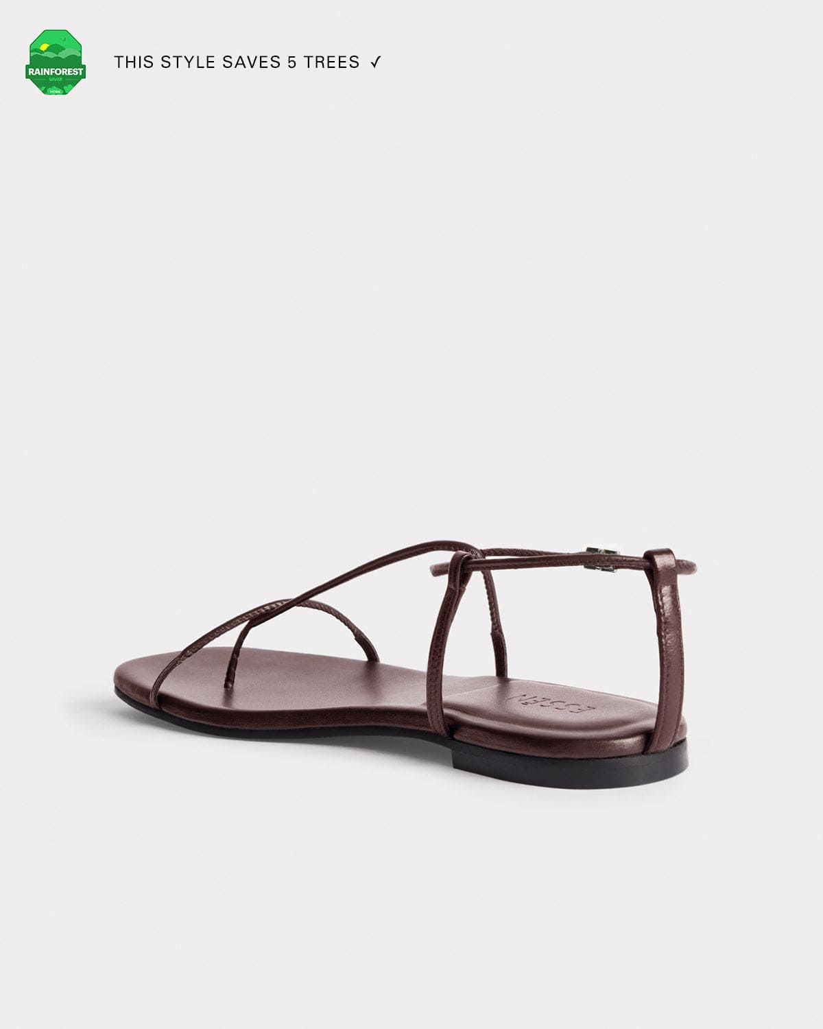 The Evening Sandal - Chocolate