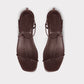The Evening Sandal - Chocolate