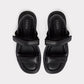 The Sporty Sandal - Black