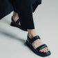 The Sporty Sandal - Black