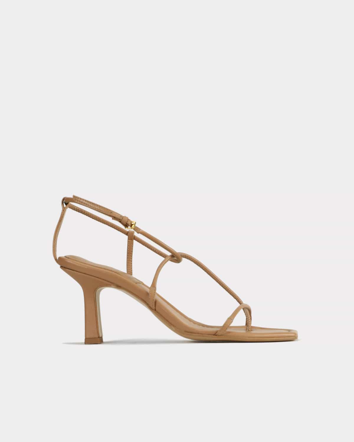 The Strappy Sandal - Almond