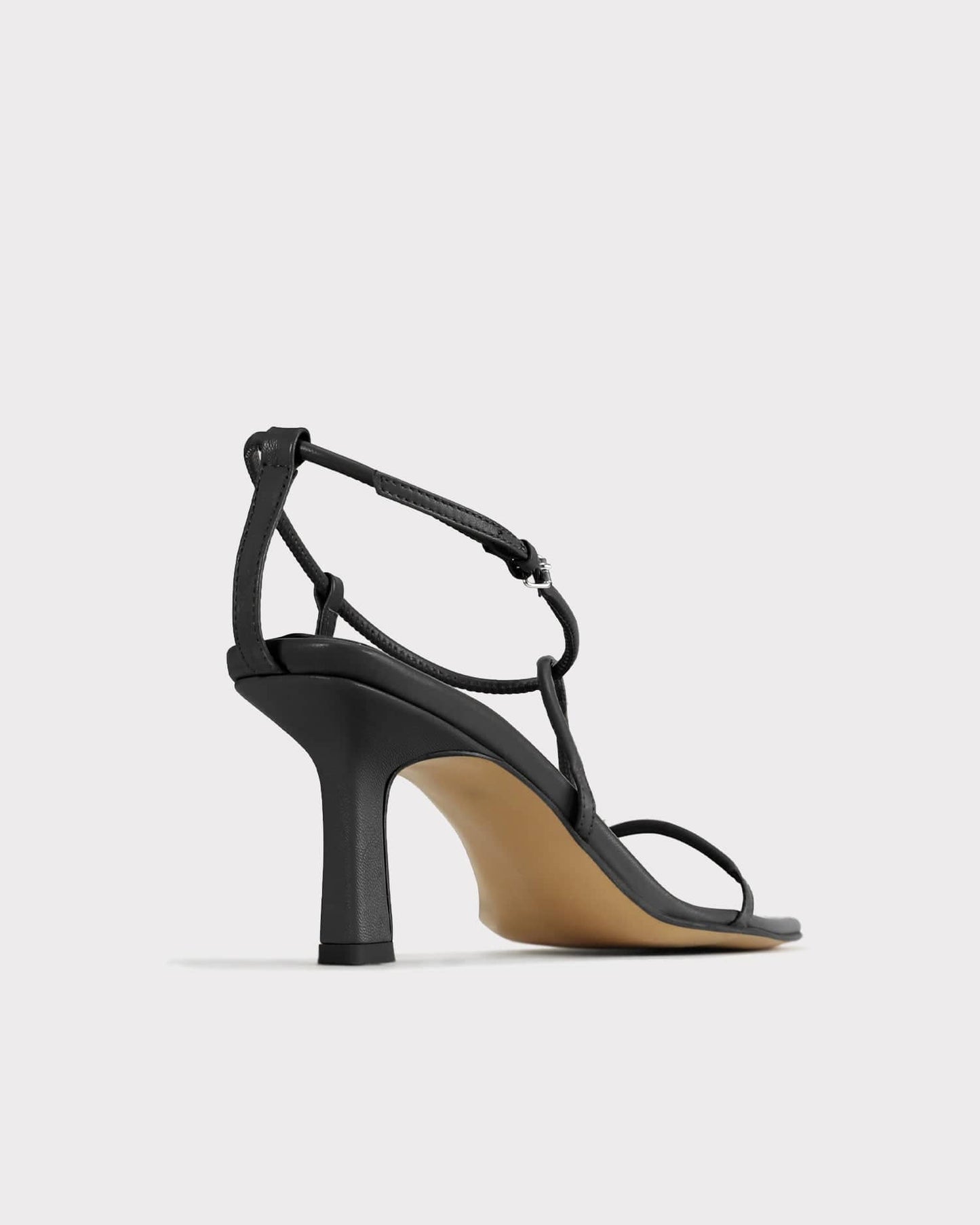 The Strappy Sandal - Black