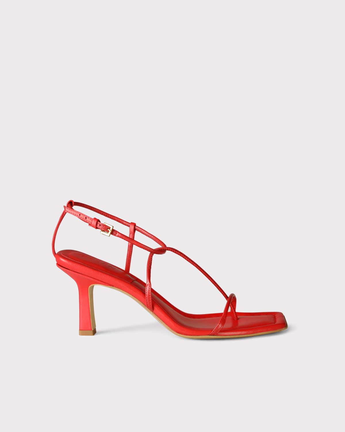 The Strappy Sandal - Red